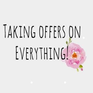 I would love to clean out my closet!  Please take a peek and make me an offer 💕